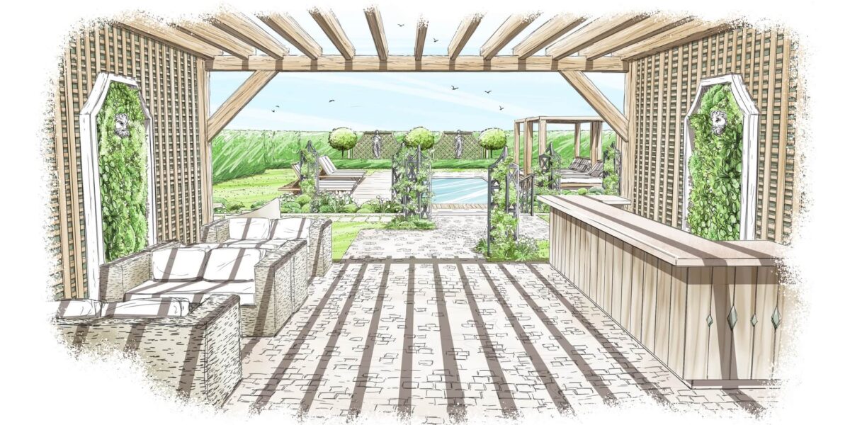 Bosc roger esquisse bar - Normandy Design