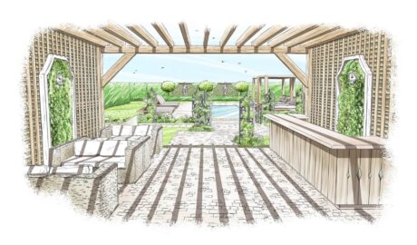 Bosc roger esquisse bar - Normandy Design